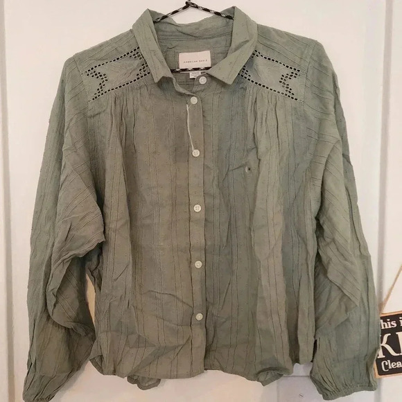 NWT American Eagle button-up/blouse size M - Picture 1 of 5